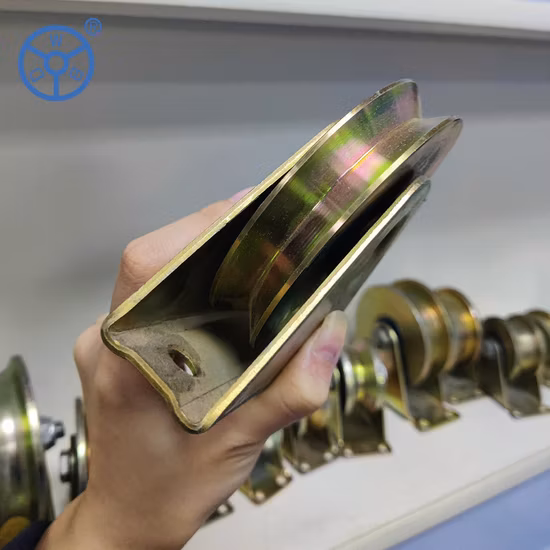 v 트랙 롤링 차도 게이트 산업 기계 및 중장비 도어용 슬라이딩 게이트 휠용 v 홈이 있는 고품질 아연 도금 강철 wbd 롤러