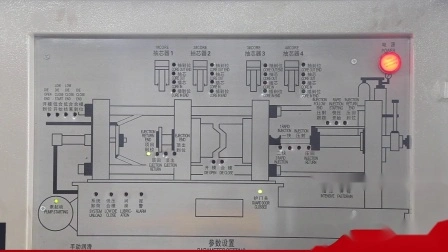 350t 수도꼭지 주조소, 황동 휠 웨이트, 알루미늄 및 황동 다이캐스팅 기계